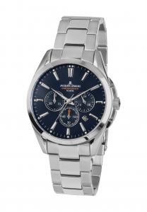 Мужской хронограф 1-1945Е JACQUES LEMANS, серебро