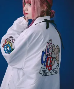 Куртка-бомбер GALFY American HERTS (мужская) Select Brands, цвет White