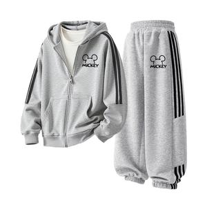 Детская повседневная спортивная одежда Disney, серый