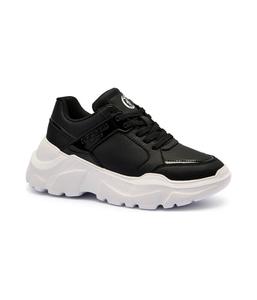 Кожаные кроссовки Just Cavalli, черный