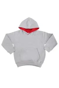 Толстовка с капюшоном Varsity AWDis, серый