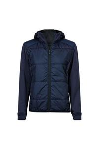 Эластичная куртка с капюшоном TEE JAYS, темно-синий