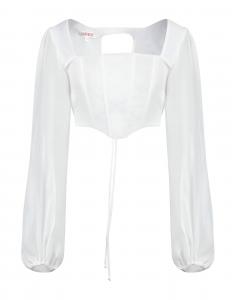 Кроп-топ Kontatto, белый