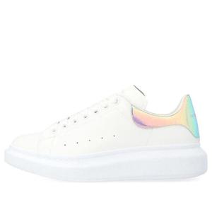 Кроссовки oversized sneaker 'white shock pink' Alexander Mcqueen, белый