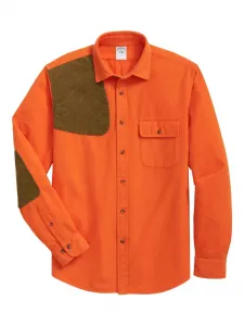 Вельветовая рубашка Айнсли с воротником Brooks Brothers, оранжевый