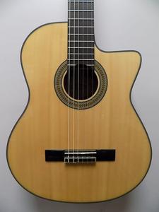 Акустическая гитара Washburn Classical C64SCE Nylon String Acoustic Electric Guitar - Natural