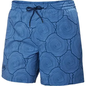 Шорты "Tofino Solen 6" - мужские Helly Hansen, Azurite Tree Ring Print