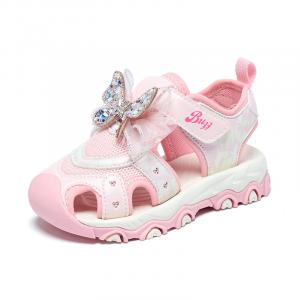 Детские сандалии Lotso Collection Toy Story Collection с защитой от ударов и дышащими низкими бортами Disney, розовый