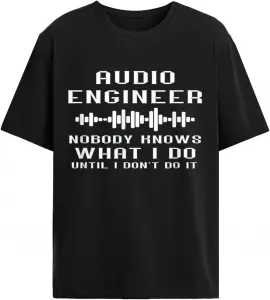 Футболка для женщин Never Too Many Microphones с принтом для аудиоинженеров