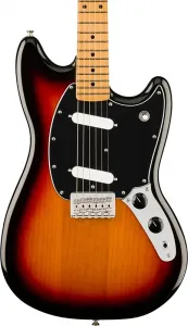 Электрогитара Fender Player II Mustang, гриф из клена, расцветка 3-Color Sunburst