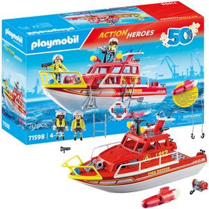 Playmobil Action Heroes 71598 Спасательный катер пожарной службы