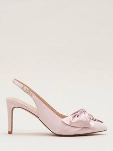 Туфли-лодочки Twist Suede на ремешке Phase Eight, Light Pink
