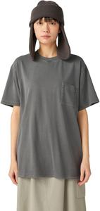 Футболка Snow Peak Garment Dyed TS-25AU011, мужская и женская, с коротким рукавом