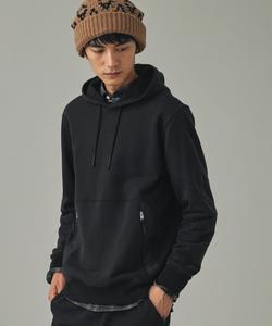 Толстовка с капюшоном из французского махрового трикотажа / Пуловер с капюшоном