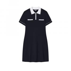 FILA Белое женское платье с короткими рукавами