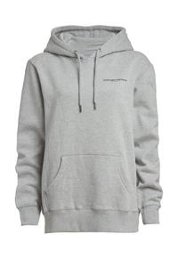 Женская худи из органического хлопка серого цвета Gergana Ivanova