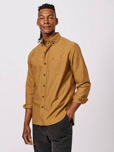 Футболка Aldridge с длинными рукавами и воротником Aubin, Dijon