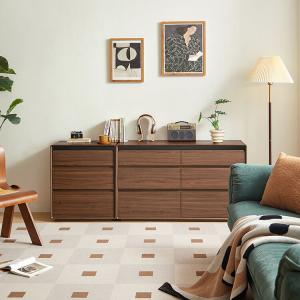 Lin'S Home Furnishing Комод 178х72 см для гостиной из массива дерева серии Yu Ye UM4E, 9 ящиков