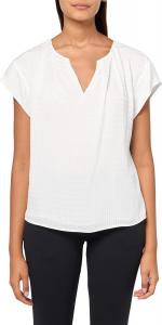 Женский жаккардовый свитер с короткими рукавами Calvin Klein, Soft White