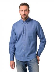 JP1880 Рубашка цвета атлантического синего