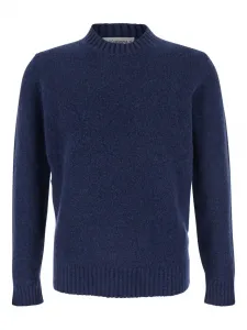 Рифленый свитер с круглым вырезом Kangra, синий