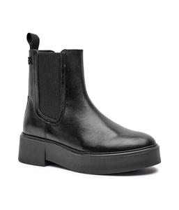 Ботинки челси мужские Tommy Hilfiger кожаные на толстой подошве, черный