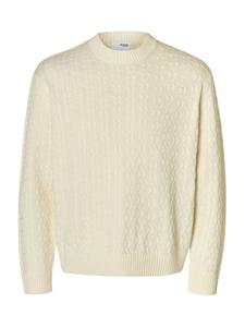 Свитер SELECTED SLHPHILIP, кремовый