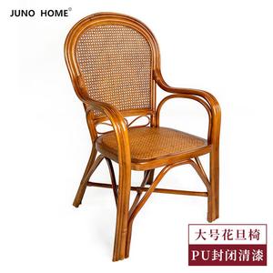 Yu Senyi Кресло из ротанга с подлокотниками, цвет large pu sealed lacquer flower chair