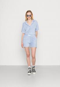 Блузка на пуговицах MONOGRAM TOWEL Sixth June, синий