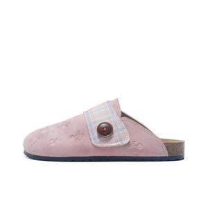 GDXF Тихие, износостойкие сандалии с закрытым носком, женские, розовые