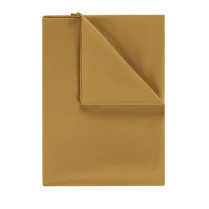 Простыня без резинки, 320/275 см, коричневого цвета Blumtal, коричневый