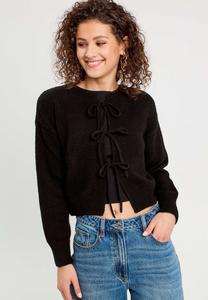 Кардиган Cache Cache LANGÄRMELIGE GEKNOTET, Noir/Black