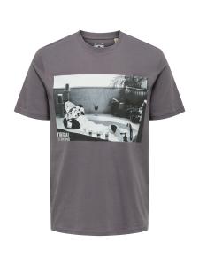 Рубашка Only & Sons ONSSTORMTROOPER, серый