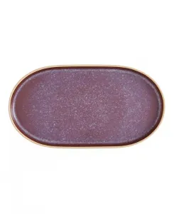 Большое овальное блюдо «Минералы» Portmeirion, amethyst