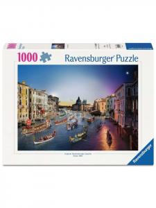 Пазл Ravensburger из 1000 деталей «Венеция: день и ночь» в цвете
