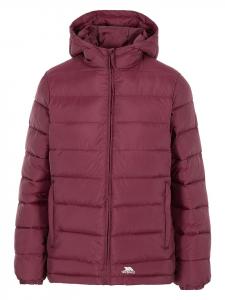 Trespass Стеганая куртка «Элегантная» в бордовом цвете