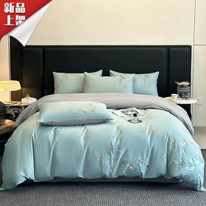 LUOLAI HOME Комплект постельного белья, 200 см, 4 предмета