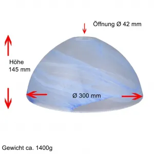 Абажур H4L, синий