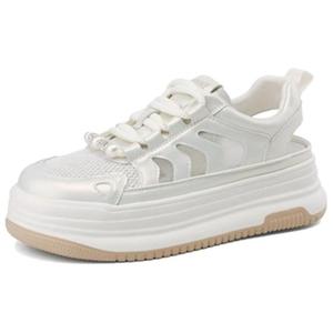 Женские повседневные кроссовки DAPHNE с низким верхом, устойчивые к истиранию, цвет Afterglow Beige