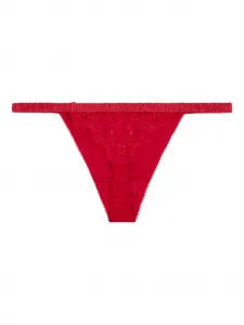 Стринги с кружевной отделкой Love Stories, красный