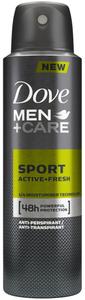 Dove, Men+Car, антиперспирант, 150 мл