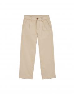 WE Fashion Штаны свободного кроя в бежевом цвете