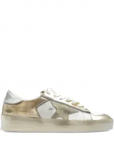 Кожаные кроссовки GOLDEN GOOSE, желтый