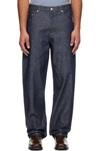 A.P.C. Темно-Синие джинсы Fairfax