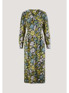 Платье длиной до щиколотки в темно-синем цвете Hessnatur