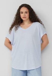 Футболка QS Basic T-shirt, Hellblau/Light Blue