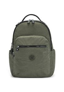 Рюкзак Basic Seoul Laptopfach 44 Cm Kipling, цвет green moss