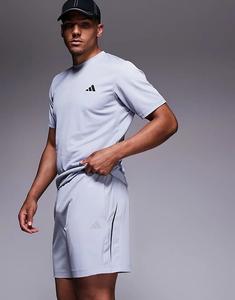 Шорты adidas Training Tech серого цвета Adidas Performance
