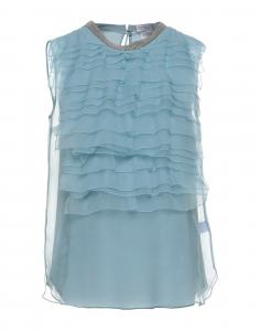 Топ Brunello Cucinelli, пастельно-голубой