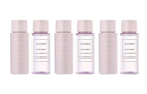 Наборы для путешествий / пробники унисекс DECORTE, crystal softening lotion 30ml*3 + essence water 30ml*3